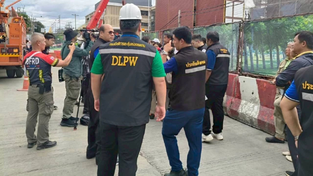 ก.แรงงาน สั่งด่วน ตรวจความปลอดภัยโครงการก่อสร้างรถไฟฟ้า