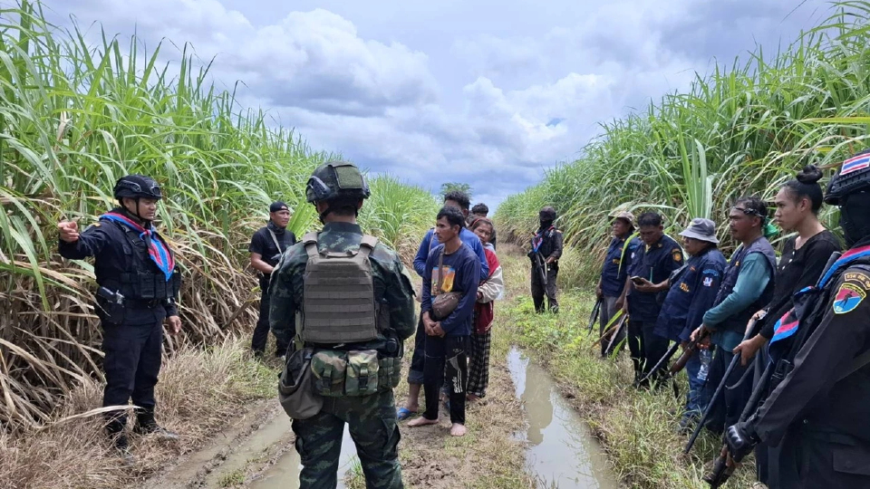 จับเขมรกลุ่มใหญ่จ่ายหัวละ 6000 ลอบเข้าไทย อยู่กัมพูชาอดยาก