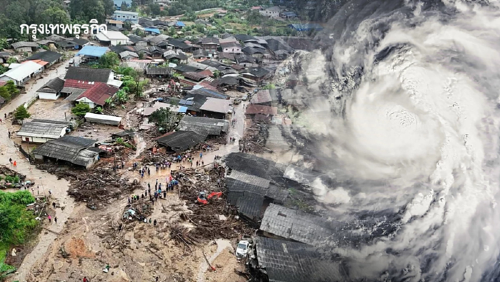 'พายุคาจิกิ-พายุหนองฟ้า' ถล่มไทย ทำเสียหาย 14 จังหวัดทั่วไทย