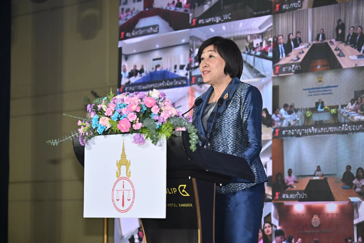 ปธ.ศาลฎีกา สรุปผลนโยบายปี 68 ยกระดับคุณภาพคำพิพากษา-ร่วมมือ ตปท.