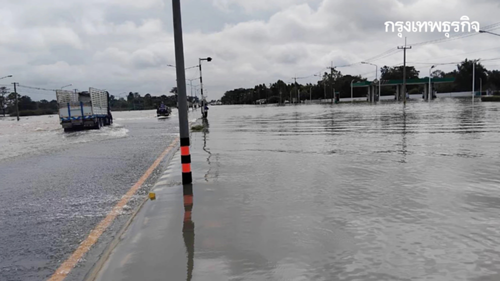 อิทธิพลพายุรากาซา ถล่มไทย เชียงใหม่-สุรินทร์หนักสุด ถนนขาด รถติด