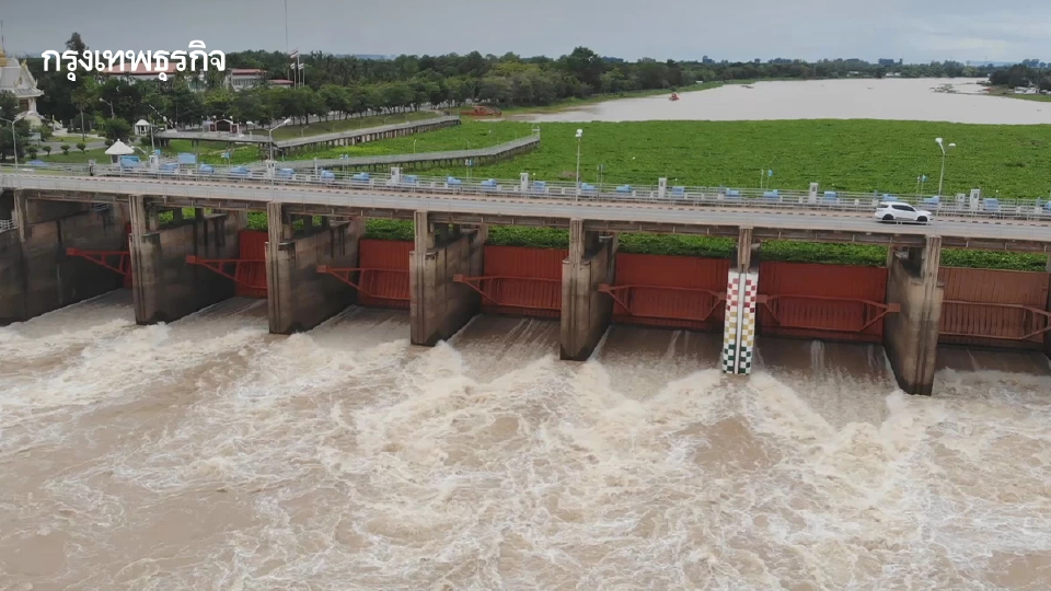 เขื่อนเจ้าพระยา ระบายน้ำ 2,000 ลบ.ม./วินาที กระทบพื้นที่ 5 อำเภอ