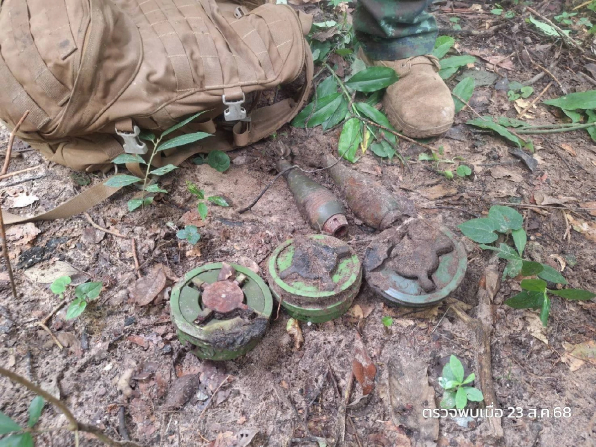 ผบ.ทบ.ย้ำ ทภ.2 ไม่ประมาท ทหารกัมพูชา วางระเบิดแสวงเครื่อง ปราสาทตาควาย