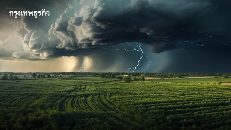 ฝนถล่มทั่วไทย กรมอุตุฯ เตือน 41 จังหวัด ฝนตกหนัก กทม. ฝนฟ้าคะนอง 70%