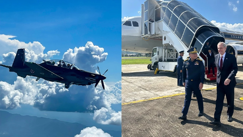 สหรัฐฯยกไทยชาติแรก ได้ใช้เครื่องบินรบ AT-6 ร่วมพิธีบรรจุประจำการ