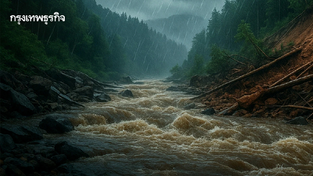 จับตา 24 จังหวัดเสี่ยงสูง กรมทรัพยากรธรณี เตือน ดินถล่ม น้ำป่าหลาก
