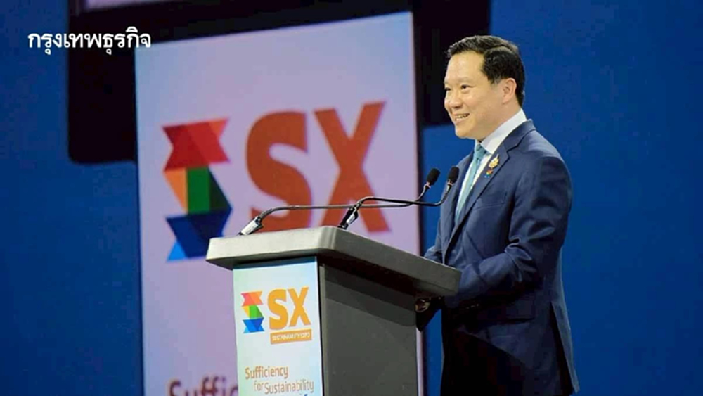 SX2025 เปิดฉากอย่างเป็นทางการ 'ฐาปน' เผยแนวคิด 'พอเพียง ยั่งยืน เพื่อโลก'
