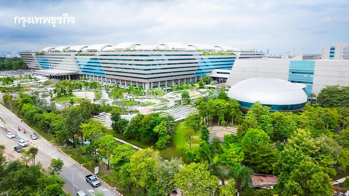 ศูนย์ราชการฯ แจ้งวัฒนะ เพิ่มพื้นที่สีเขียวสวนใหม่ 6.9 ไร่ เพื่อสุขภาพคนเมือง