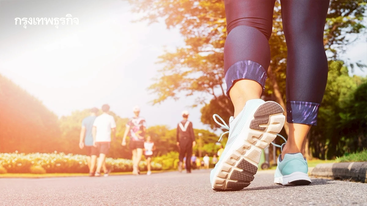 เดินเพิ่มวันละ 1,000 ก้าว อายุยืน 15% ดีต่อหัวใจ ดีต่อสุขภาพจิต