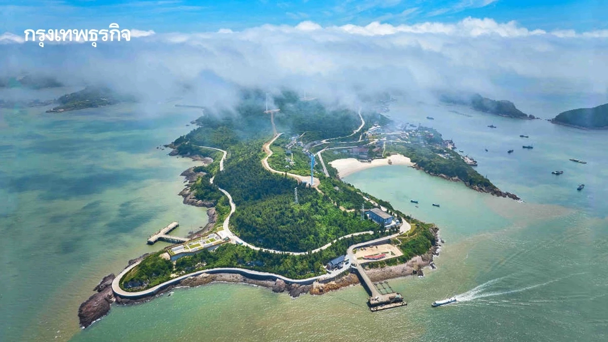 ‘เกาะต้าเฉิน’ ดินแดนไร้คาร์บอนแห่งแรกของจีน ใช้ชีวิต-เดินทางด้วย ‘พลังงานลม’