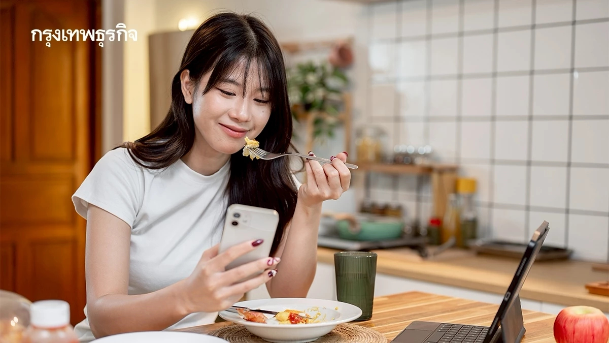 iCreator เผยเทรนด์ใหม่ คนไทยดูคอนเทนต์ออนไลน์เป็นเพื่อนกินข้าว