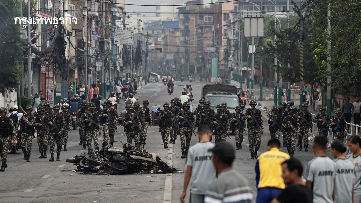 Gen Z ประท้วงใหญ่ เตือนคนไทยในเนปาล ห้ามออกจากบ้าน ประกาศเคอร์ฟิว