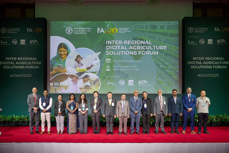 ดิจิทัลโซลูชั่นระบบจัดการเกษตร  “FAO”หนุนเปลี่ยนผ่านสู่ความยั่งยืน