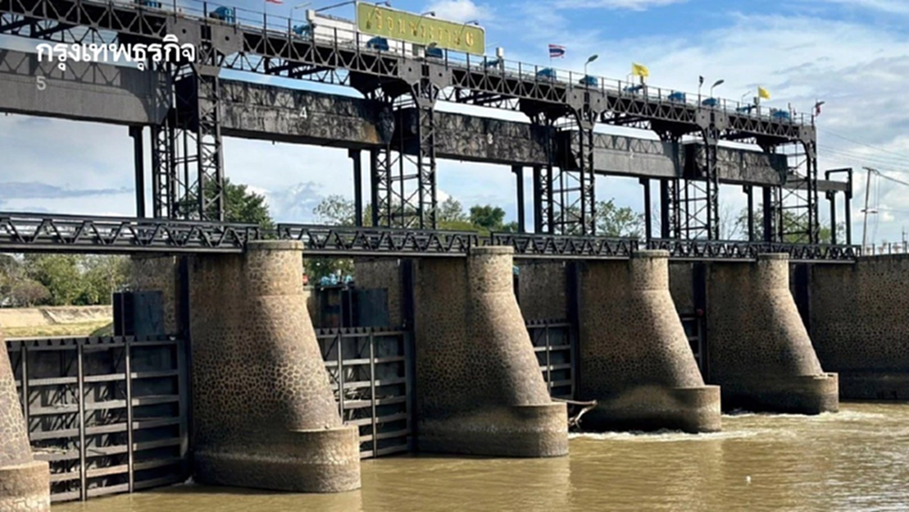กรมชลประทาน ปรับแผนระบายน้ำ เขื่อนพระราม 6 รับมือฝนตกหนัก