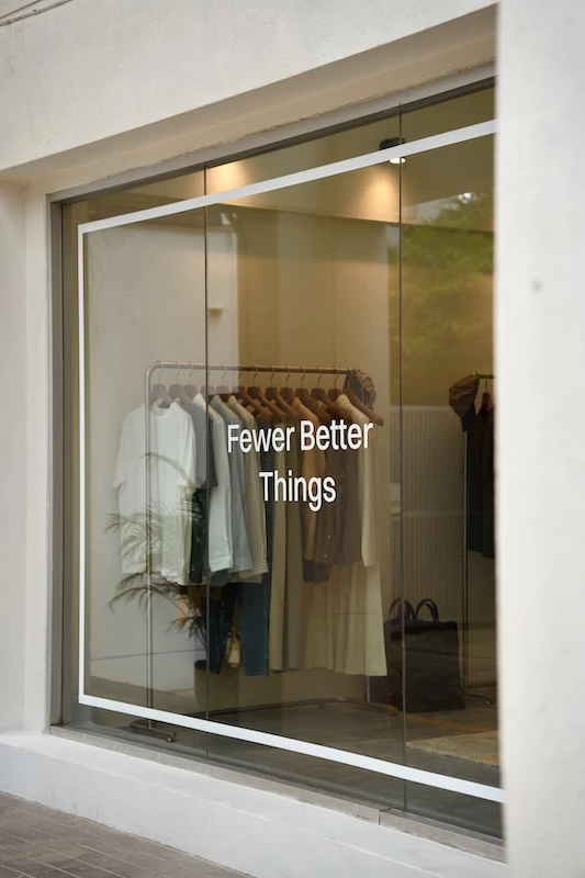 ไอเดีย 10 ปี สู่การปั้น 'Fewer Better Things' ร้านบูติก มัลติแบรนด์ เจาะขาช้อป