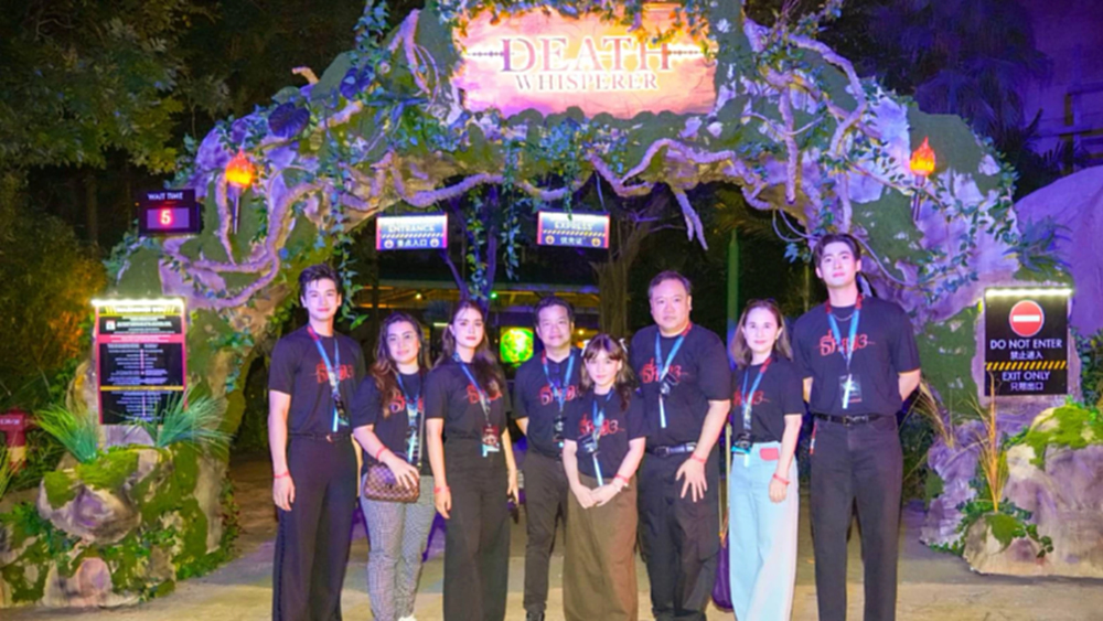 M STUDIO และ ช่อง 3 เปิดตัว 'บ้านผีสิงธี่หยด' ที่ Universal Studios Singapore