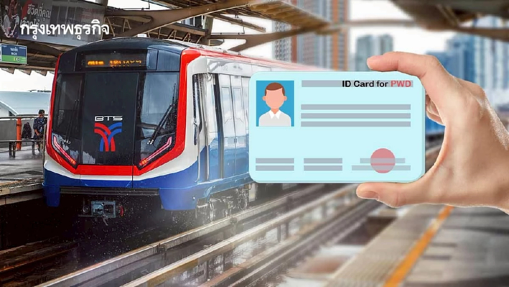 ใช้สิทธิบัตรประจำตัวคนพิการ นั่งรถไฟฟ้าบีทีเอสฟรี ตลอดทาง