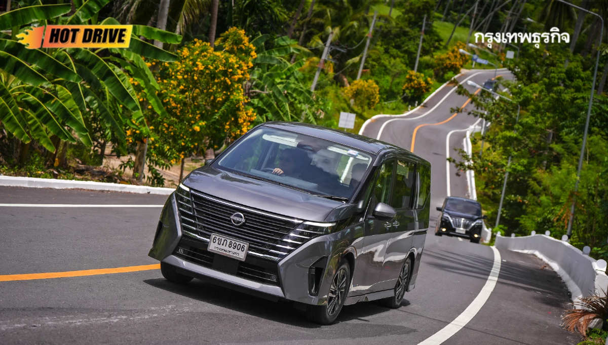 นิสสัน Serena e-Power ประหยัด ขับง่าย เร่งรีบได้ ใช้งานคล่องตัว