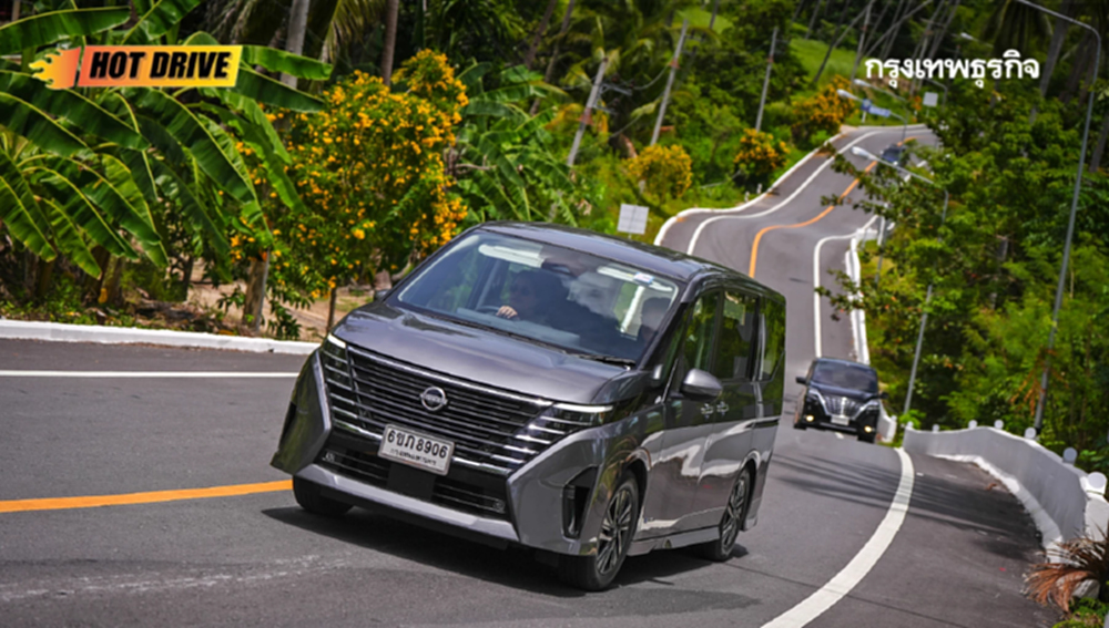 นิสสัน Serena e-Power ประหยัด ขับง่าย เร่งรีบได้ ใช้งานคล่องตัว 
