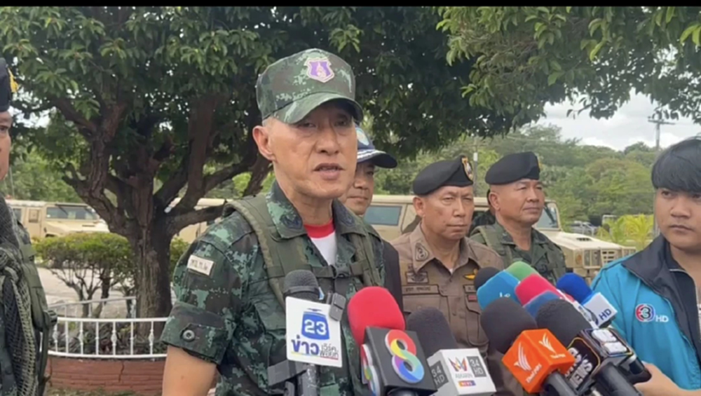 มทภ.1 เกาะติดชายแดนสระแก้ว  โวย ผู้ว่าฯบ็อนเตียย์เมียนเจ็ย ให้ท้ายชาวกัมพูชา