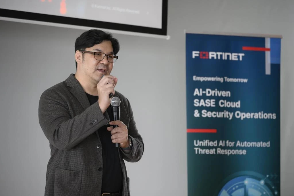ฟอร์ติเน็ตเผย องค์กรไทย 90% ใช้ AI ช่วยคาดการณ์-ป้องกันภัยไซเบอร์