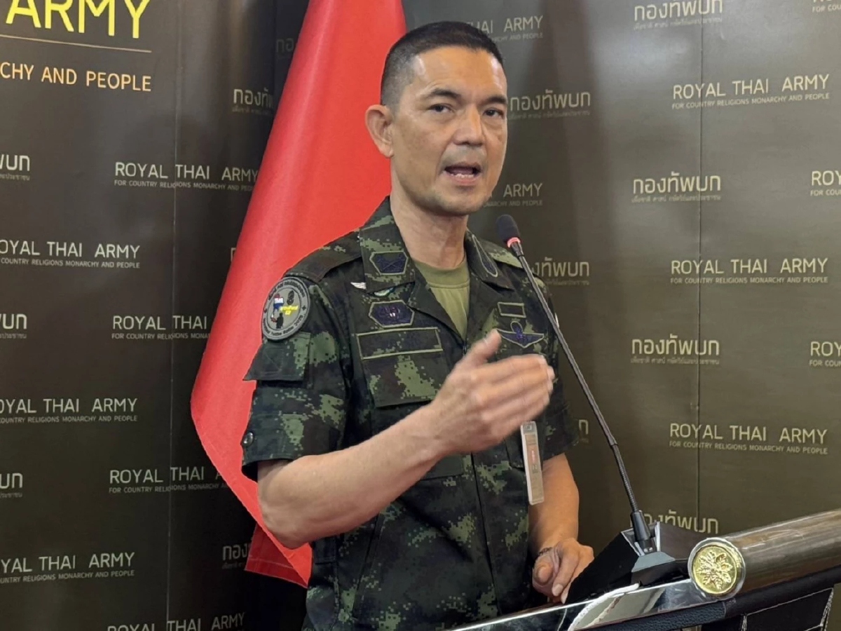 'ทัพบก' โต้ 'กัมพูชา' ประท้วงละเมิดMOU2000 ยันอยู่ในพื้นที่ไทย