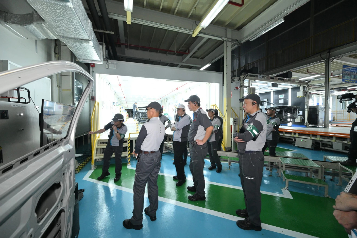 นิสสัน ประเทศไทย รวมสายการผลิต 2 โรงงานสมุุทรปราการแล้วเสร็จ