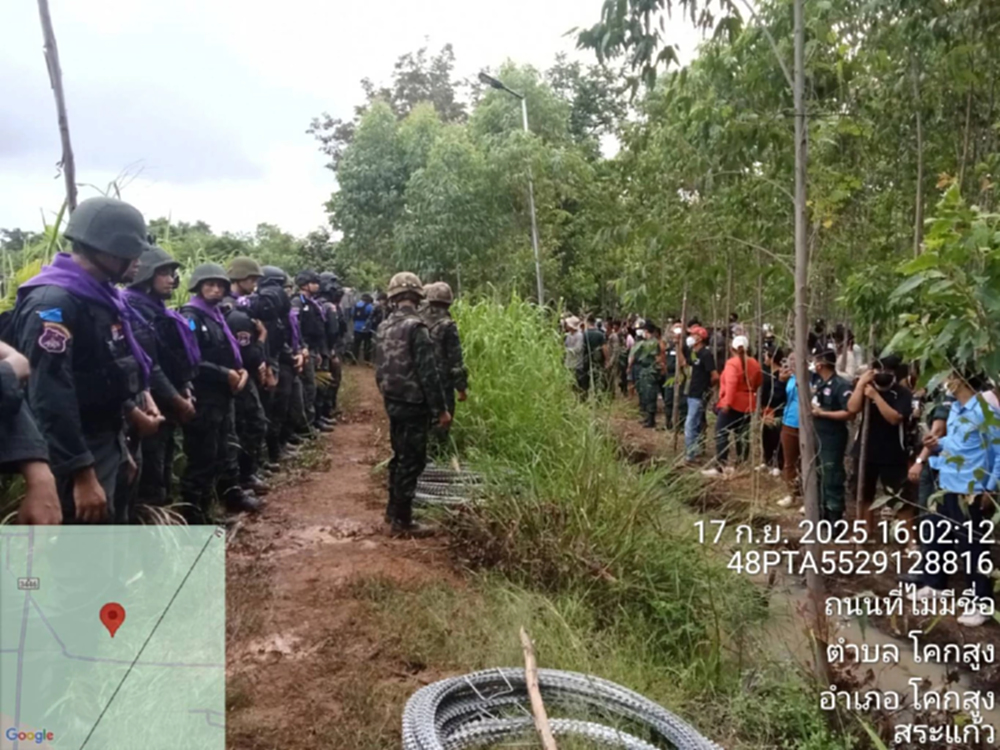 ทบ.เปิดไทม์ไลน์ กัมพูชา ป่วนบ้านหนองหญ้าแก้ว คฝ.ยิงแก๊สน้ำตา-กระสุนยาง