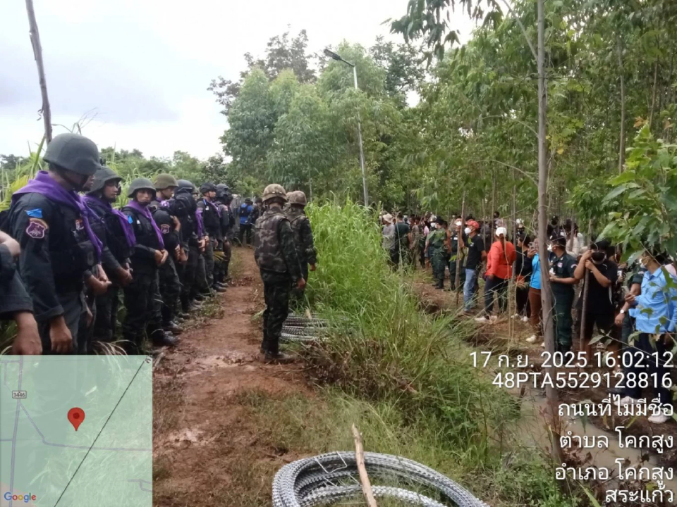 ทบ.เปิดไทม์ไลน์ กัมพูชา ป่วนบ้านหนองหญ้าแก้ว คฝ.ยิงแก๊สน้ำตา-กระสุนยาง