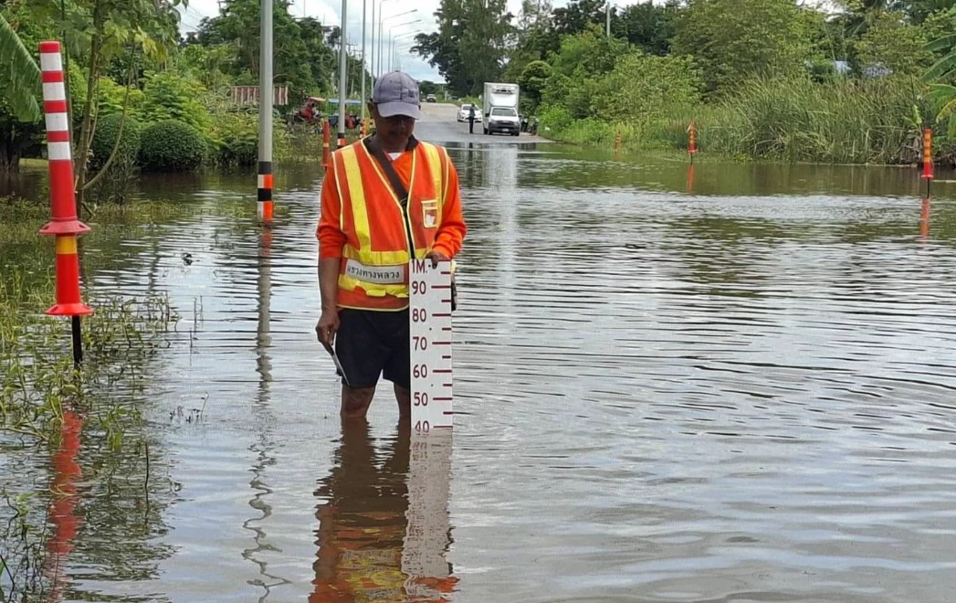 กรมทางหลวง สรุปสถานการณ์น้ำท่วมและดินสไลด์ ล่าสุดวันนี้