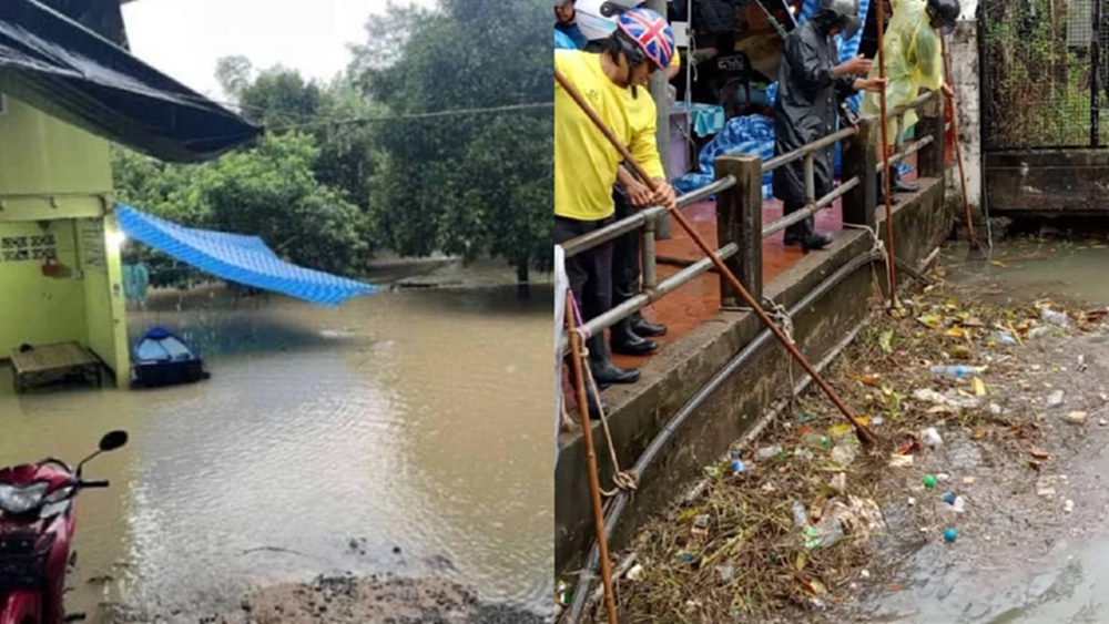 จันทบุรีฝนตกน้ำท่วม 5 อำเภอ เร่งระบายน้ำ