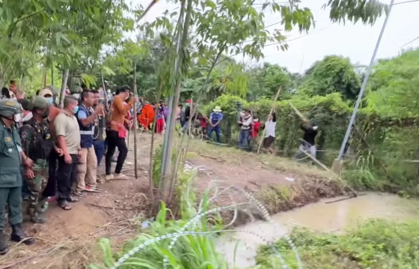 โทษประหาร ปรับ 3 แสน ม็อบเขมรทำลายขโมยรั้วลวดหนาม กระทบเอกราชไทย