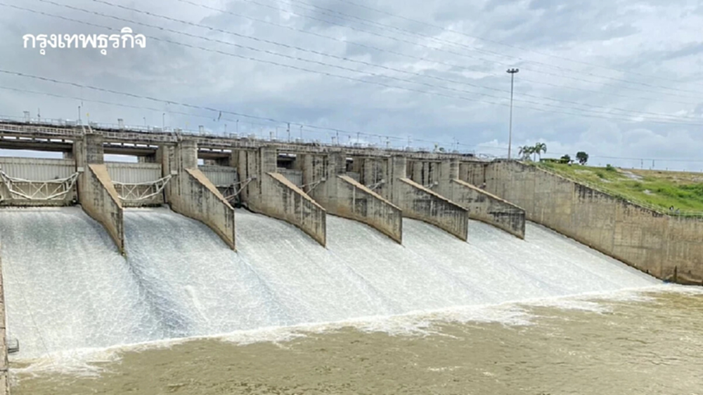 เขื่อนป่าสักฯ เพิ่มระบายน้ำ ประชาชนเฝ้าระวังระดับน้ำสูง 1 เมตร