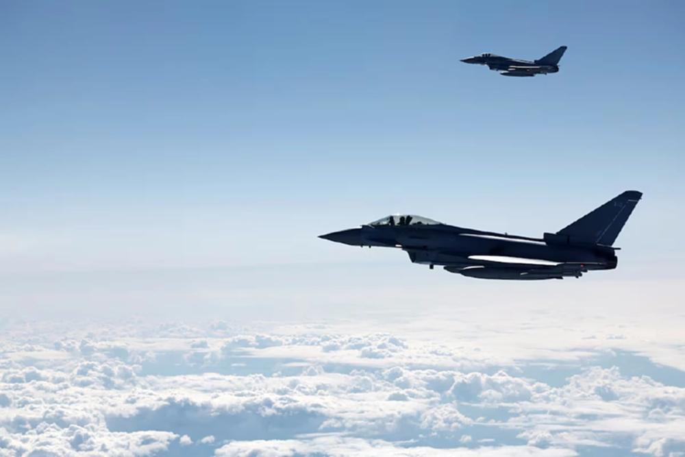 เครื่องบินรบอังกฤษเริ่มปฏิบัติการ NATO เหนือน่านฟ้าโปแลนด์