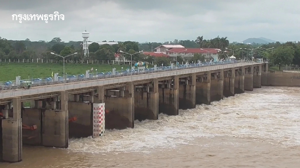 สทนช. ยันไม่เพิ่มระบายน้ำ เขื่อนเจ้าพระยา ตรึงที่ 2,200 ลบ.ม./วินาที