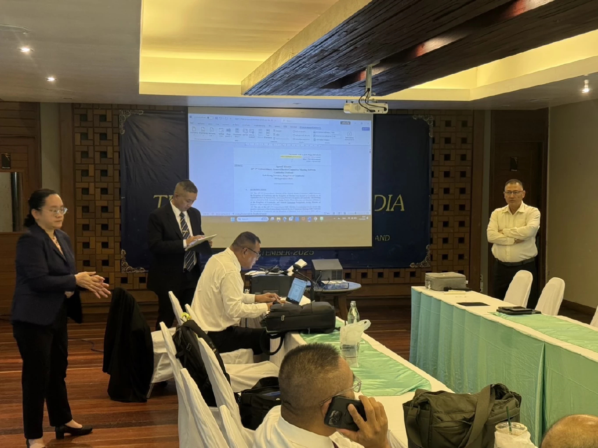 จับตา!ถกจีบีซีไทย-กัมพูชา หารือปมร้อน บ้านหนองจาน 7-10 ส.ค. ที่เกาะกง