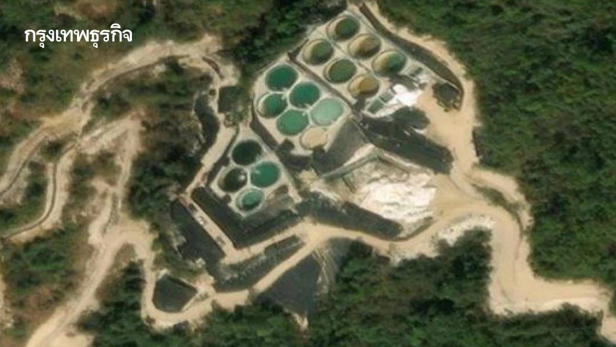 ภาพ NASA ชี้ชัด ภูเขาพรุนทั้งลูก ทำเหมืองแรร์เอิร์ธด้วยวิธีชุ่ย มลพิษลามไทย