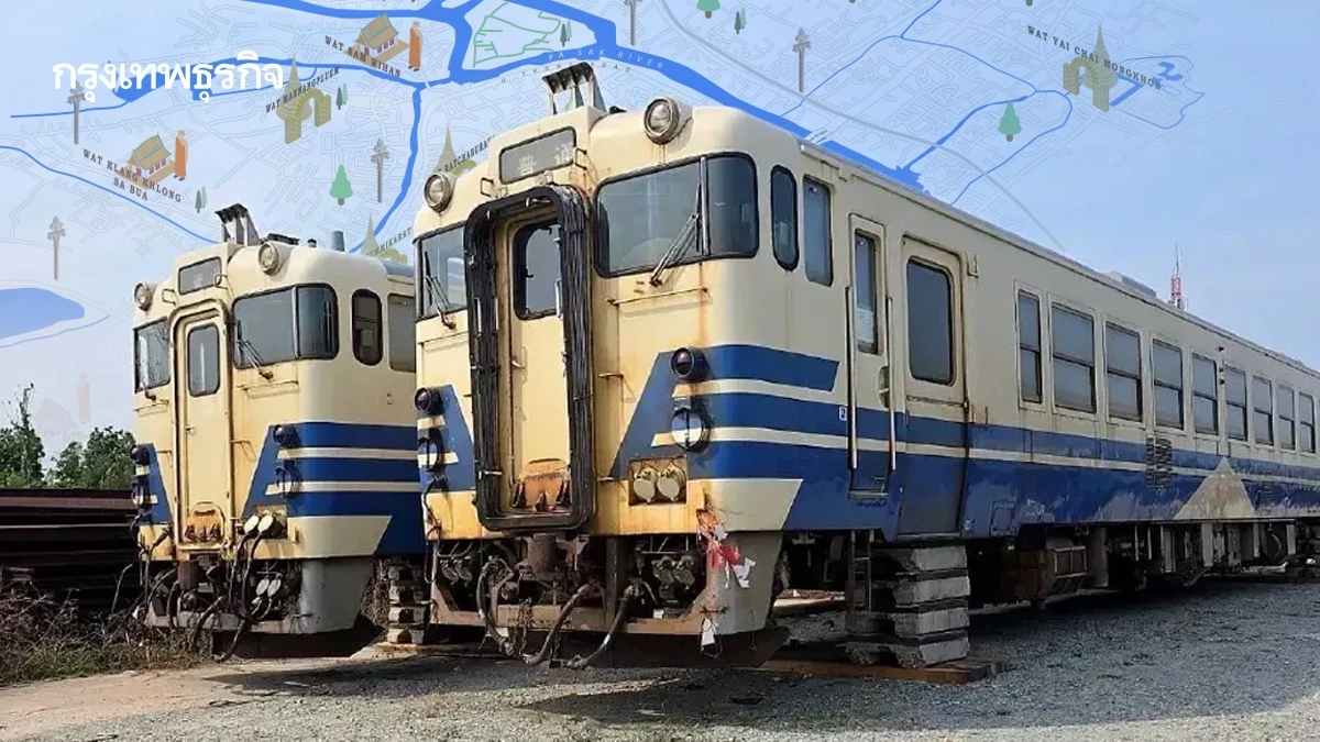 เปิดโฉมรถไฟ Kiha 40/48 ปรับอากาศใหม่ เส้นทาง ดอนเมือง-อยุธยา