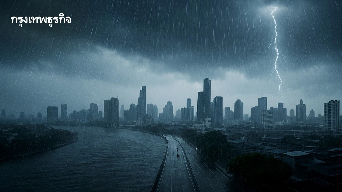 อุตุฯ เตือน ฉ.8 'พายุบัวลอย' ทวีกำลังเป็นไต้ฝุ่น ไทยเจอฝนตกหนัก
