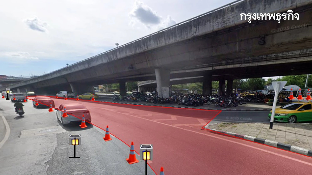 กระทบคนปทุมธานี ปิดถนน - เบี่ยง ทล.346 ต่างระดับรังสิต - แยกบางพูน