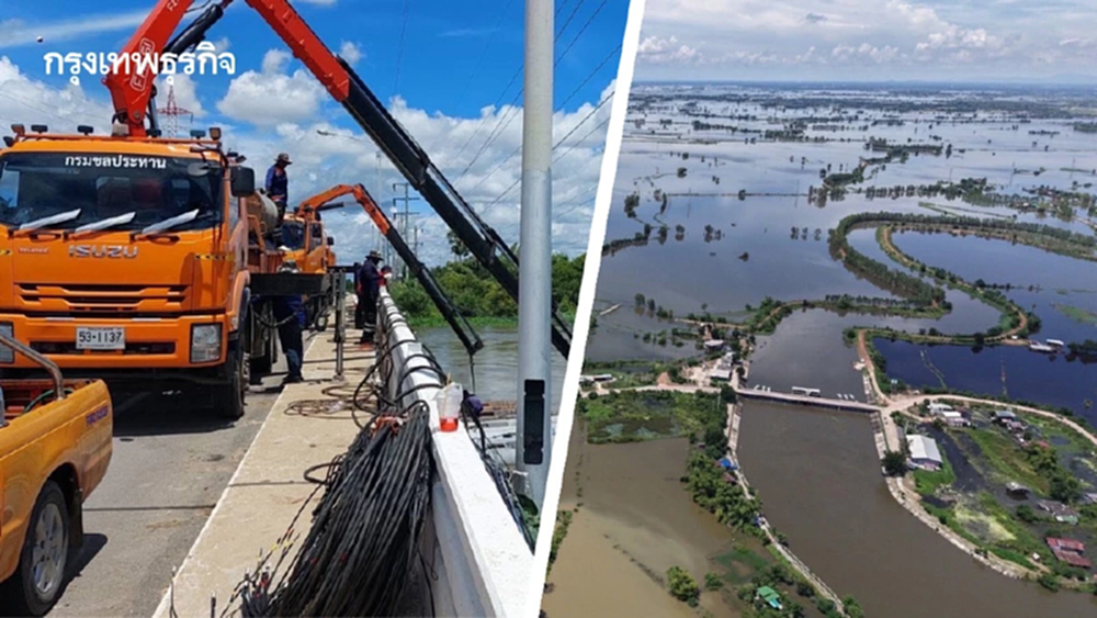 ทุ่งบางระกำ เก็บน้ำเกือบเต็ม หน่วงน้ำบรรเทาผลกระทบลุ่มเจ้าพระยาตอนล่าง