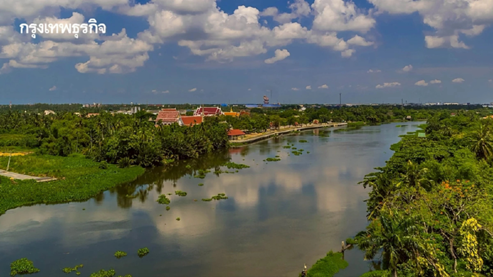 จับตา! ระดับน้ำแม่น้ำท่าจีน หลังฝนตกหนัก น้ำท่วมหลายพื้นที่