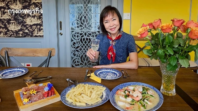 'กุ้งทัสคาน' เคล็ดลับความอร่อย ของ รศ.ดร.ศิริยุพา รุ่งเริงสุข