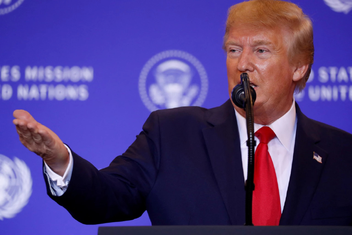 ทรัมป์ประณามกลางยูเอ็นยอมรับ ‘รัฐปาเลสไตน์’ ให้รางวัลฮามาส