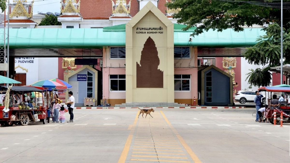 เงียบเหงา! ปิดด่านคลองลึก พบแรงงานชาวกัมพูชา ต่ออายุทำงานในไทย