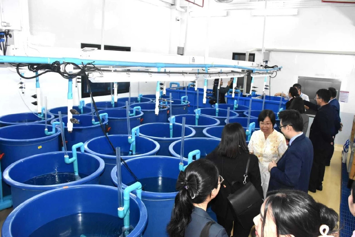 ไบโอเทค สวทช. เปิดตัว “ห้องปฏิบัติการสัตว์น้ำขั้นสูง BSL2”