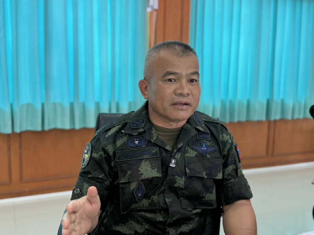 มทภ.2 เผยประชุม RBC เลื่อนไป ต.ค หลังกัมพูชาไม่ตอบรับข้อเสนอไทย