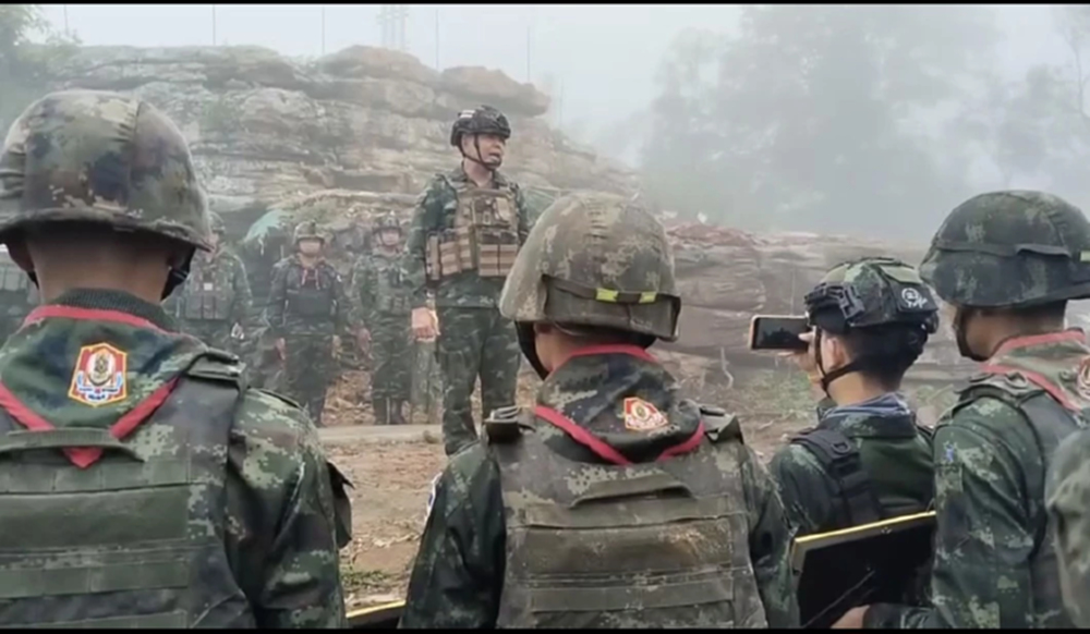 ผู้พันภูมะเขือ  ปลดประจำการทหารแนวหน้า ลั่น จงภูมิใจ ทำหน้าที่ชายชาติทหาร