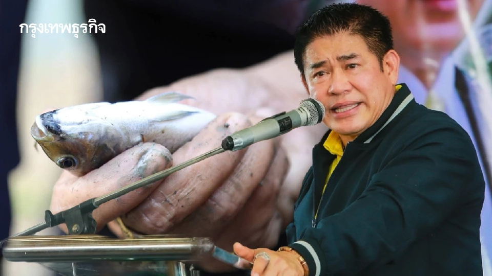 ‘ธรรมนัส’ ลั่นเอาจริง ทำสงคราม “ปลาหมอคางดำ” จับทำปุ๋ยหมัก