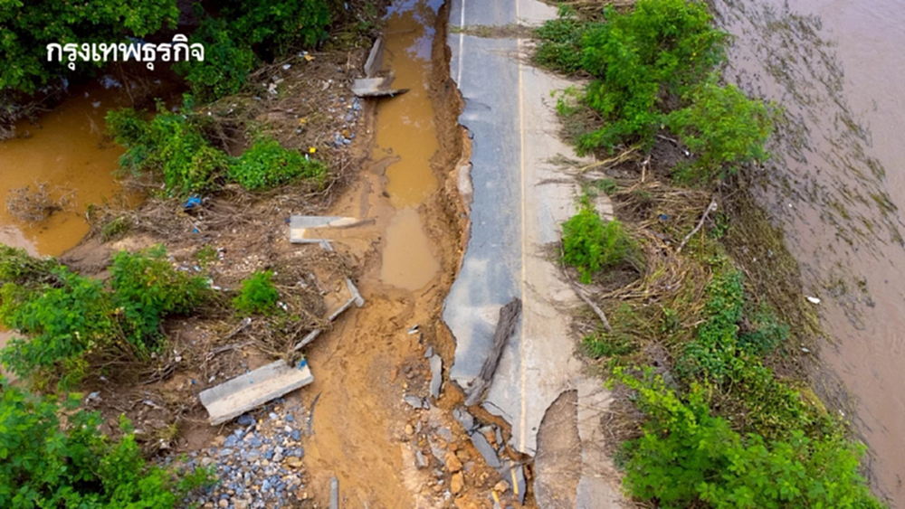 สทนช. เตือน 14 จว.ภาคใต้ เฝ้าระวังสูงสุด น้ำท่วม-ดินถล่ม 21-25 ต.ค.